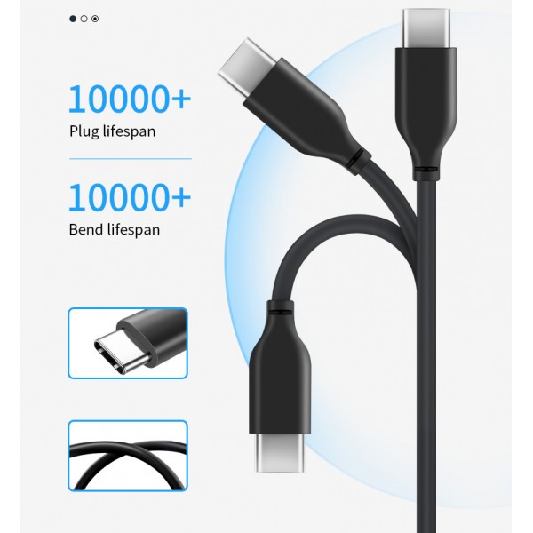 CABLETIME καλώδιο USB-C σε USB CMAMN, 3A, 5Gbps, 2m, μαύρο