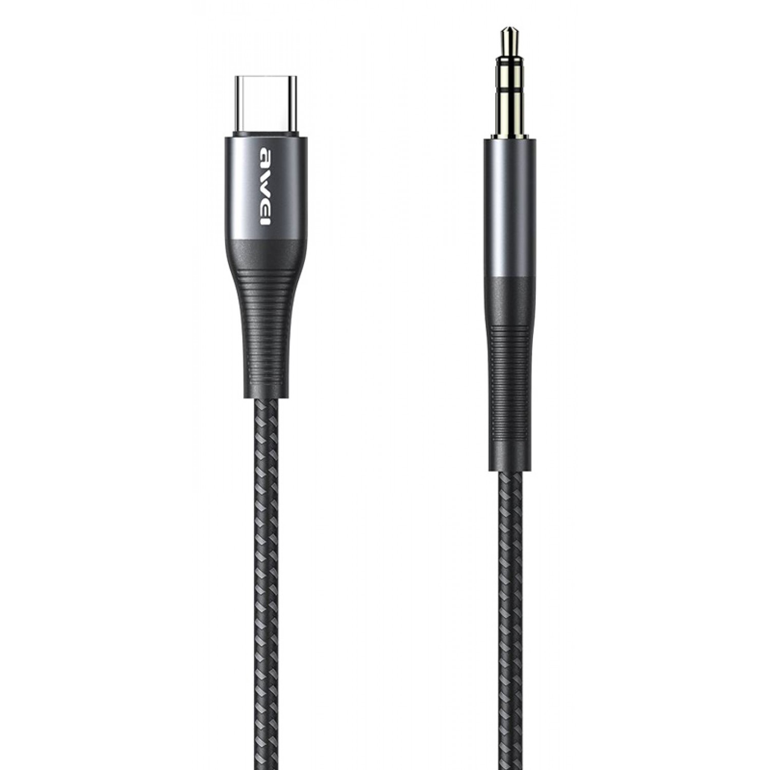 AWEI καλώδιο USB Type-C σε 3.5mm CL-116T, AUX, 1m, μαύρο