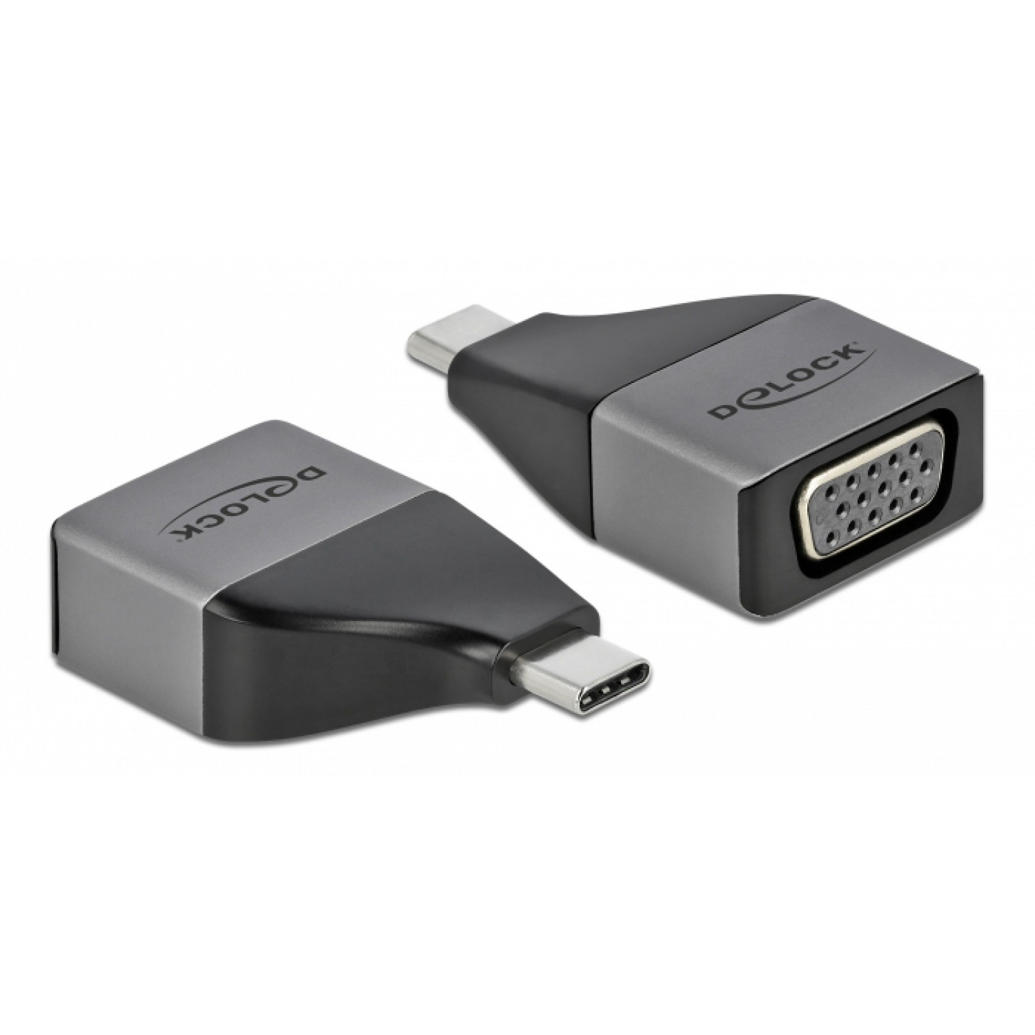 DELOCK αντάπτορας USB 3.2 Gen 1 Type-C σε VGA 64002, Full HD