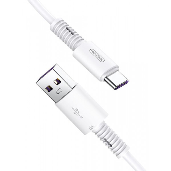 JOYROOM καλώδιο USB σε USB Type-C Thread Series S-M406, 5A, 1m, λευκό