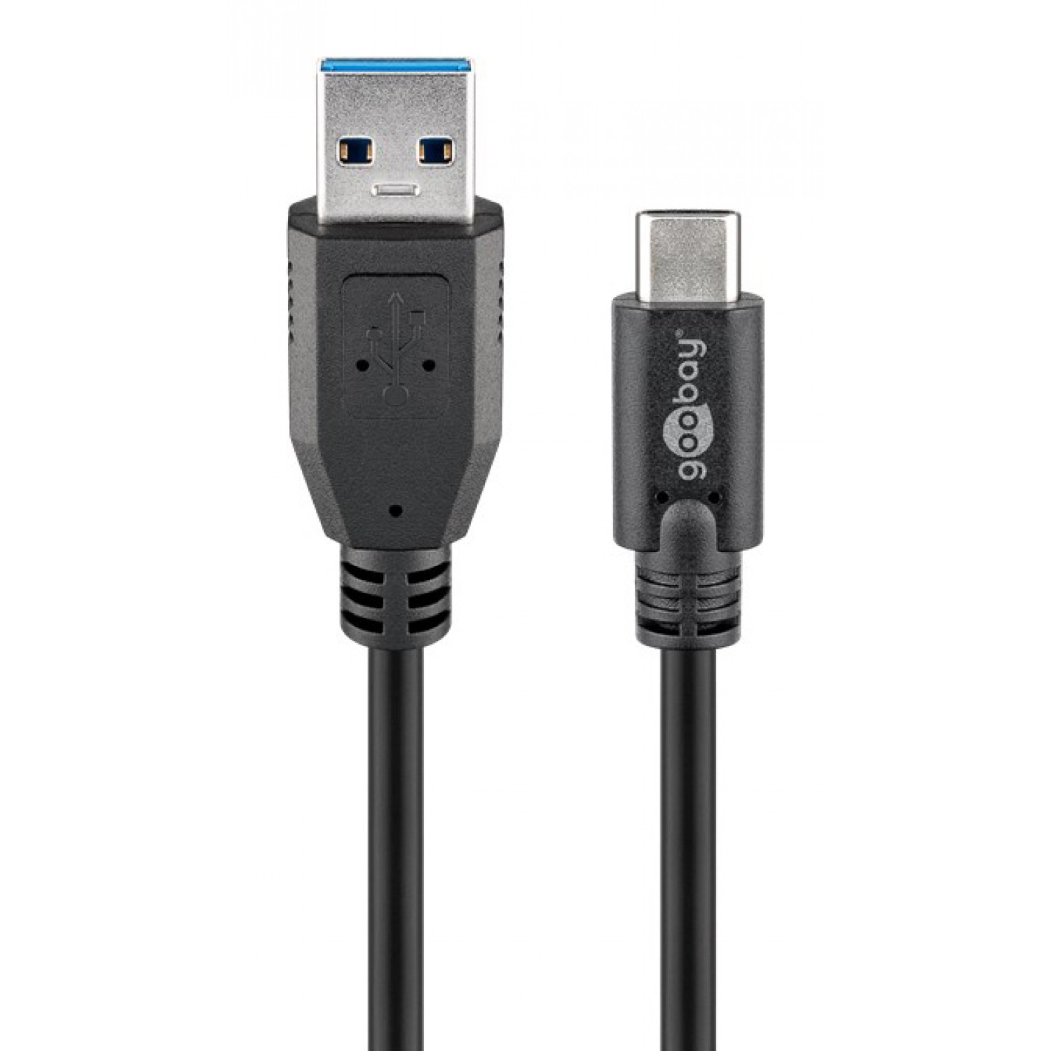 GOOBAY καλώδιο USB 3.0 σε USB-C 67999, 5Gbit/s, 0.5m, μαύρο