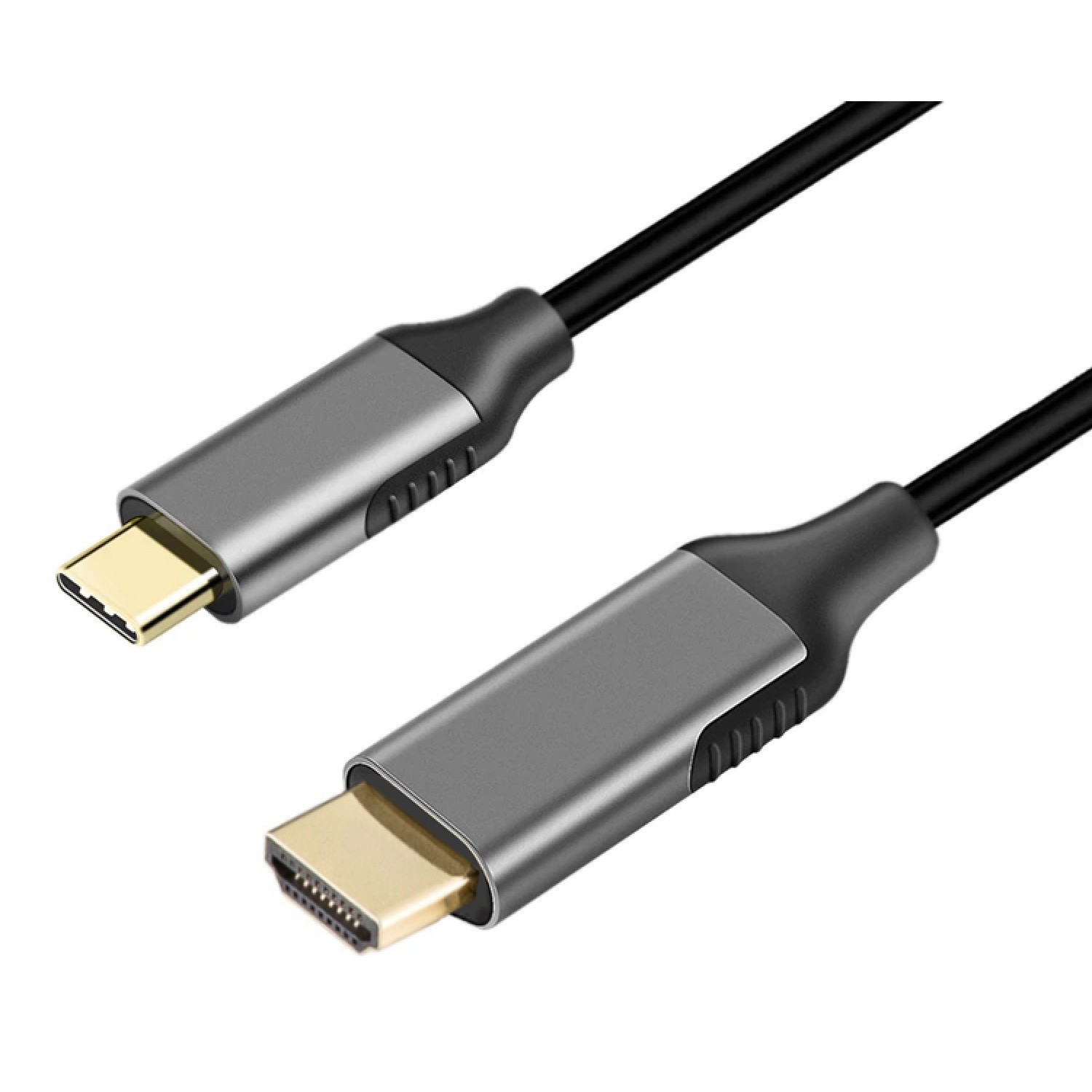 POWERTECH καλώδιο USB-C σε HDMI PTH-074, 8K, 1.8m, μαύρο