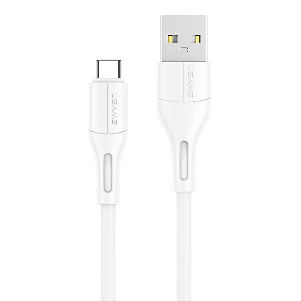 USAMS καλώδιο USB-C σε USB US-SJ501, 2A, 1m, λευκό